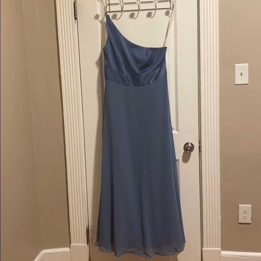 Long One Shoulder Gown
